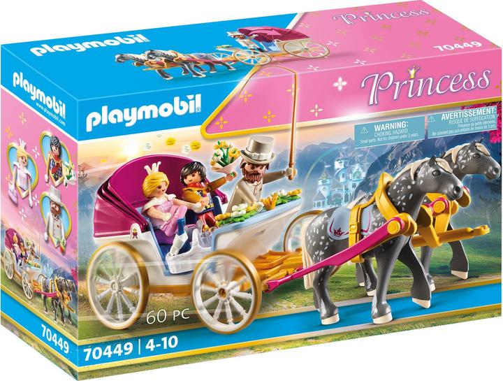 Produktbild Playmobil Romantische Pferdekutsche (70449, Playmobil Princess)