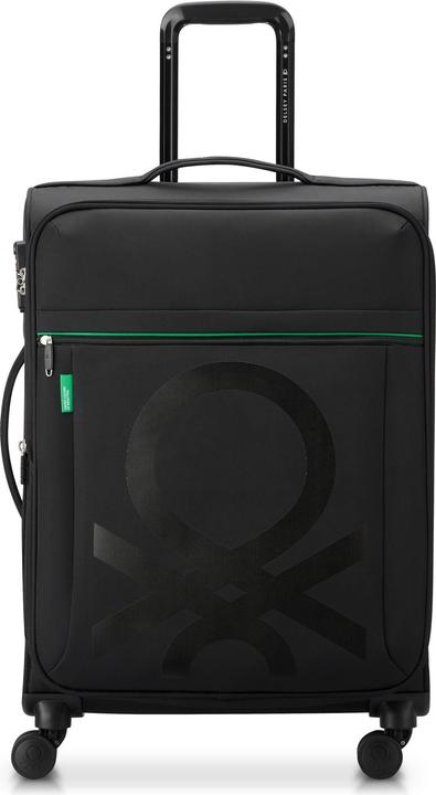 Immagine prodotto Delsey Paris x United Colors of Benetton Color Block Trolley da cabina a 4 ruote S 55 cm con piega elastica (77 l, Bagaglio a mano (fino a 50 litri))