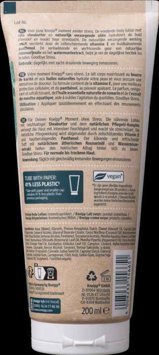 Immagine prodotto Kneipp Latte corpo addio stress (Latte corpo, 200 ml)