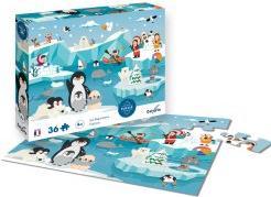 Actual product image Calypto Polar animals 36 pieces jigsaw puzzle (36 pieces)