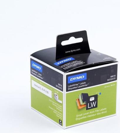 Produktbild Dymo S0722470 Ordner-Etiketten schmal