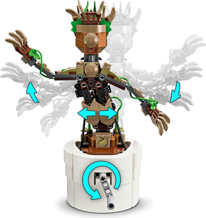 Actual product image LEGO Dancing Groot (76297, LEGO Marvel)
