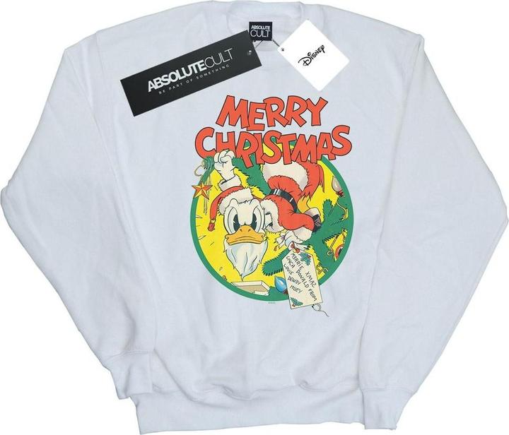 Disney Donald Duck Merry Christmas Sweatshirt Mädchen