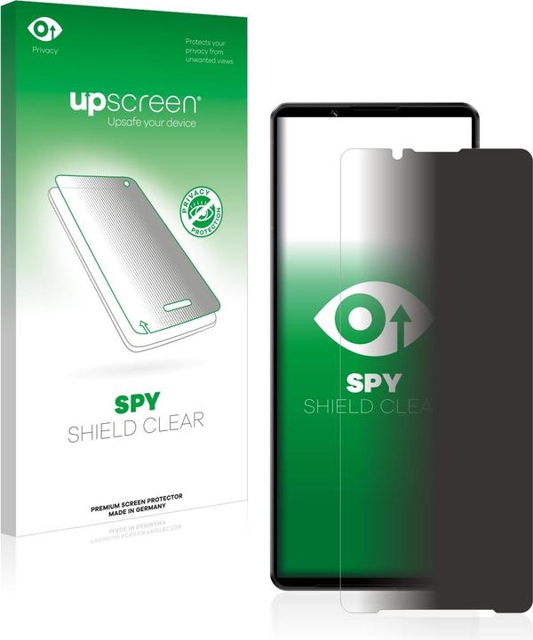 Actual product image upscreen Spy Shield Privacy Protector (1 Piece, Sony Xperia 1 IV)