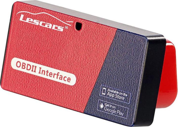 Actual product image Lescars OBD2 adapter