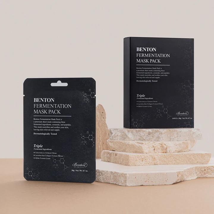 Actual product image Benton fermentation mask pack (1 unit)