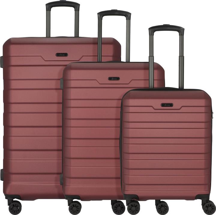 D&N Travel Line 2400 Kofferset 3tlg. (218 l, XL (ab 115l))