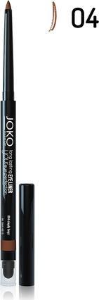 Jokon JOKO Long Lasting Eye Liner Automatic mit Anspitzer und Smudger 004 Braun (004 Braun)