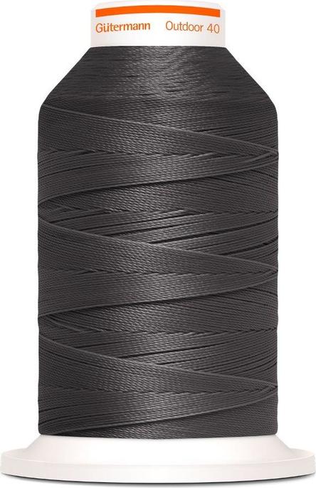 Produktbild Gütermann Nähfaden Outdoor 40, dunkelgrau, Spule 400 m, Nr. 40, 100 % PES