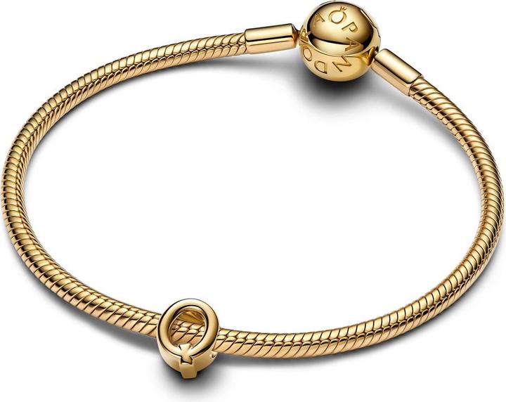 Image du produit Pandora Alphabet-Mini-Charm: Ihre Persönliche Botschaft (Métal, Plaqué or)