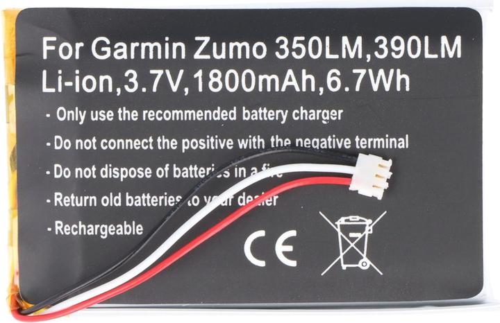 Image du produit Garmin Akku Zumo 350LM Akku 390LM, 361-00059-00, 010-01043-01, 020-00218-05
