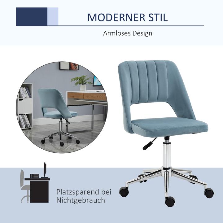 Produktbild Vinsetto Bürostuhl moderner Stil, drehräder, High-End-Gaslift