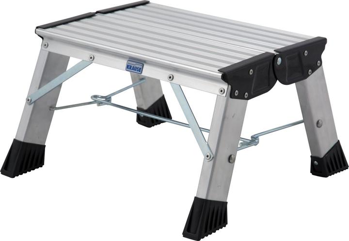 Actual product image Krause 130327 Step stool aluminum aluminum (Stile, 35 cm)