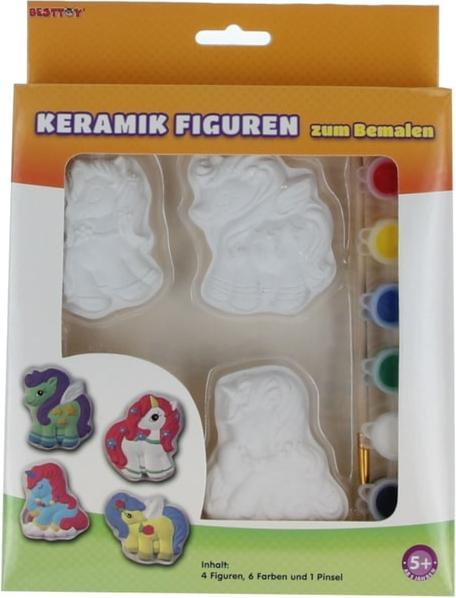 Actual product image Besttoy Ceramic figurine set - Unicorn