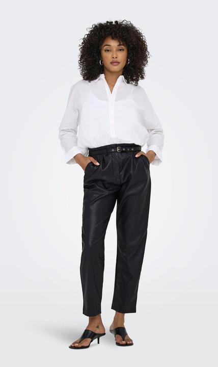 Produktbild Only Komfort Fit Mittlere Taille Hose Hose in Lederoptik (L)