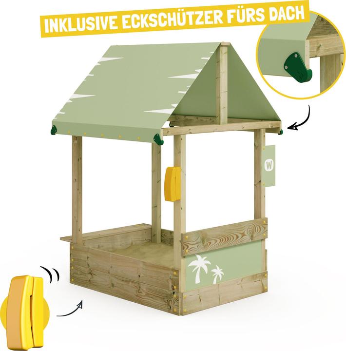 Image du produit Wickey Dinky sandpit with roof