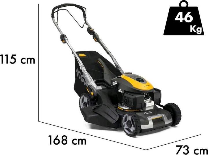 Image du produit Stiga Twinclip 955 V BenzinRasenmäherHonda GCVx 170Motor, 167 ccm (Essence)