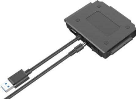 Actual product image Unitek Y-3324 Storage Drive Docking Station USB 3.2 Gen 1 (3.1 Gen 1) Type-A (2.5", 3.5")