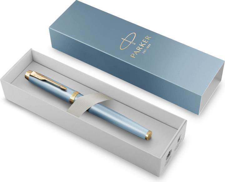 Actual product image Parker Pen Parker IM Writing Rituals fountain pen green, line no. F (Turquoise, 1 x)