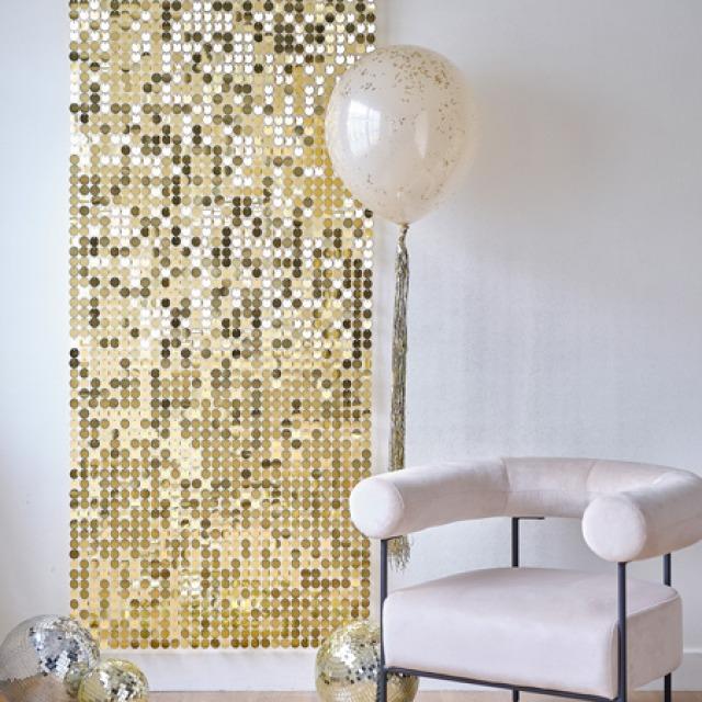 Produktbild Ginger Ray Backdrop Gold Schimmernde Wand Hintergrund Kacheln - von