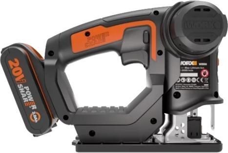 Actual product image Worx Jigsaw 20V WX550