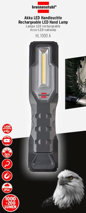 Image du produit Brennenstuhl HL 1000 A (1000 lm)