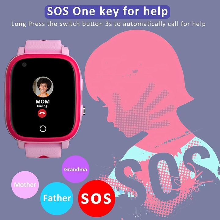 Image du produit Okyuk Smartwatch pour filles garçons (4G)
