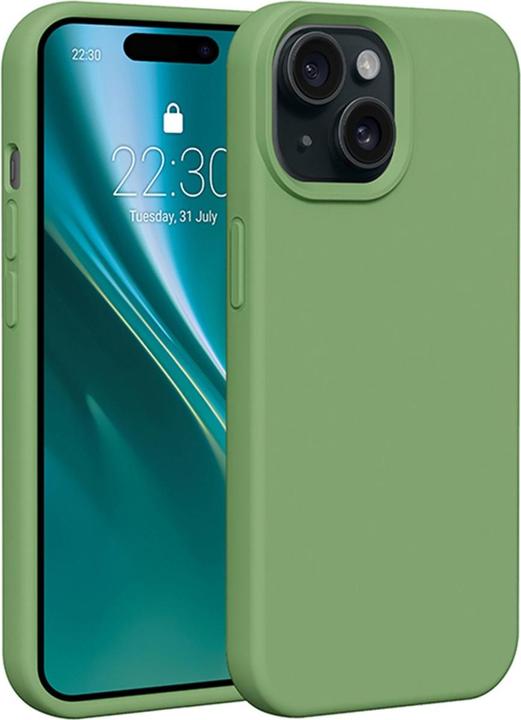 Image du produit Etteri Coque en silicone pour iPhone 11 vert clair (Apple iPhone 11)