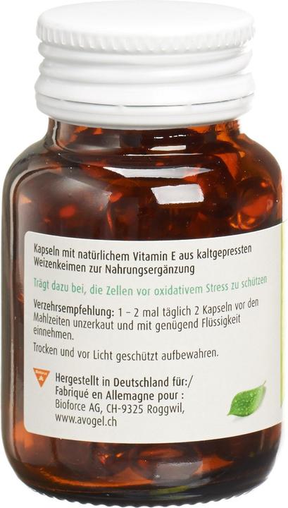 Actual product image A. Vogel Vitamin-E (200 Piece, Capsules, 87 g)