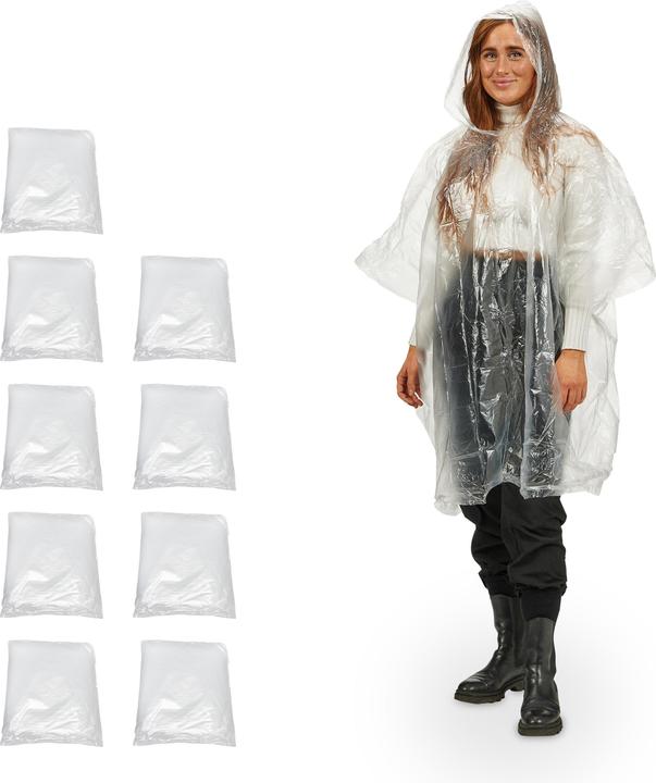 Relaxdays Regenponcho (One Size)
