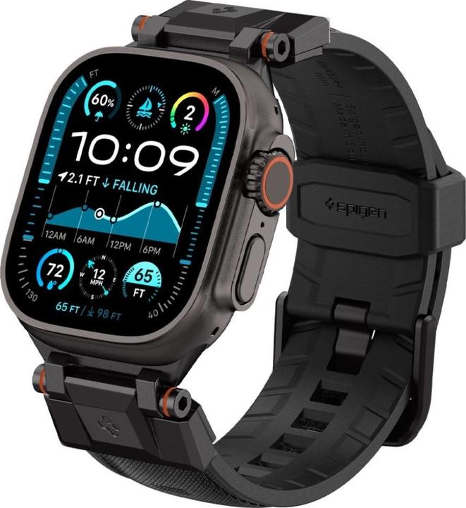 Actual product image Spigen DuraPro Armor (44 mm, 45 mm, 46 mm, 49 mm, Nylon, Thermoplastic polyurethane (TPU))