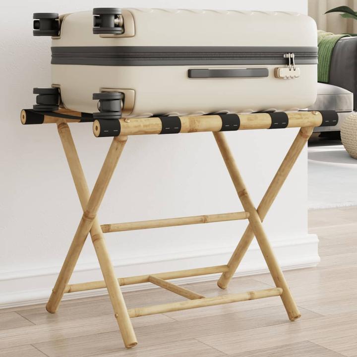Actual product image VidaXL Folding luggage rack (Suitcase rack)