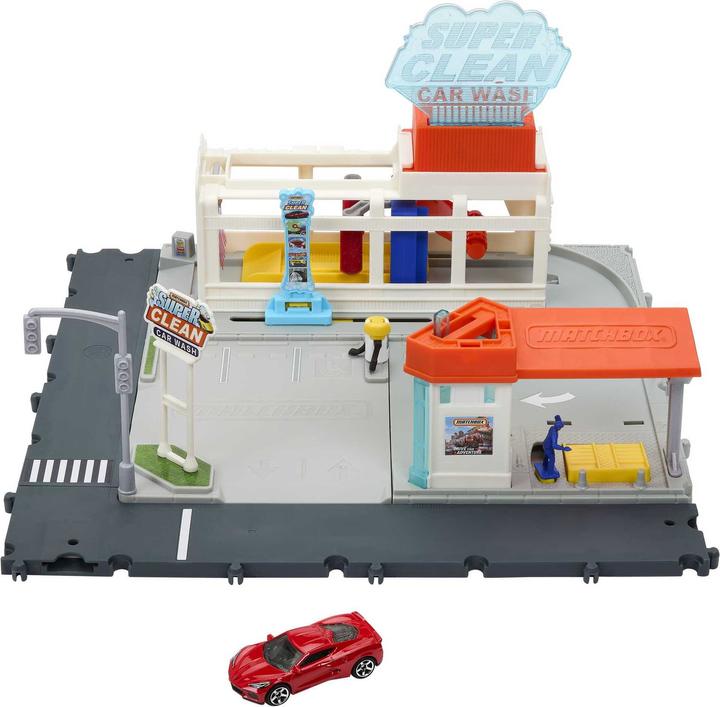 Image du produit Matchbox Action Drivers Super Car Wash Playset