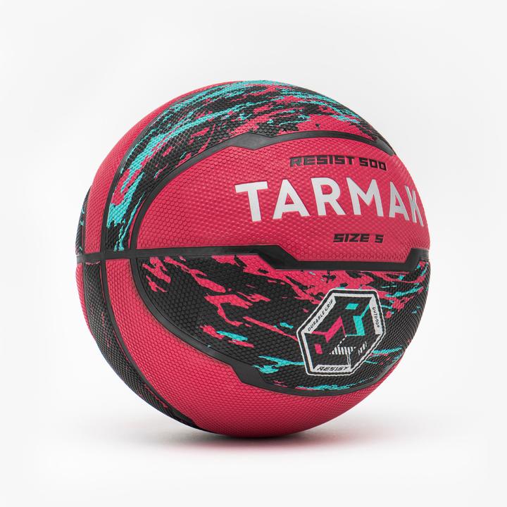 Actual product image Tarmak Basketball size 5 - R500 pink/black (5)