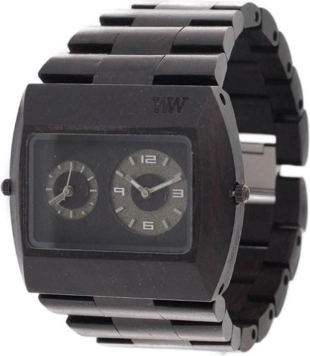Wewood Jupiter Black - Watch - Black - 46 mm (Analoguhr, 50 mm)
