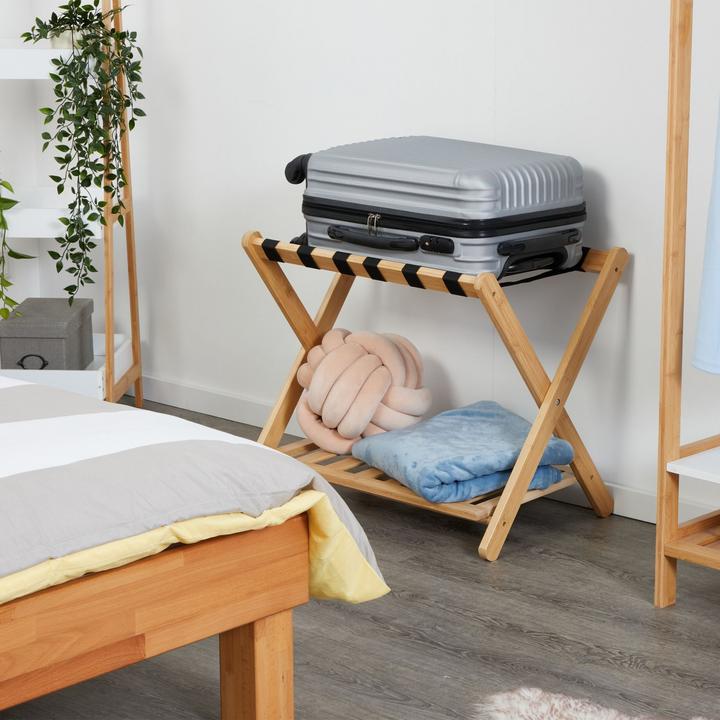 Actual product image Relaxdays Suitcase stand (Suitcase rack)