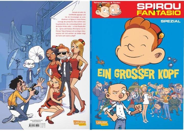 Produktbild Spirou & Fantasio Spezial, Band 20: Ein grosser Kopf (Deutsch, Toldac, 2015)
