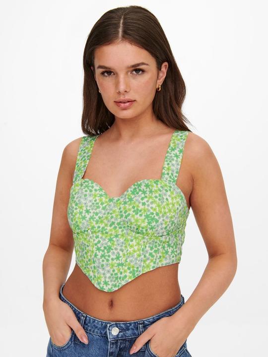 Actual product image Only Patterned corset top (XS)