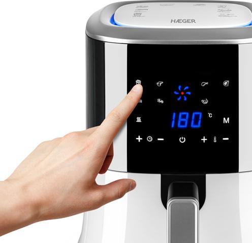 Produktbild Haeger AF-D22. Aero Fryer Digitalais friteris bez ellas - 2