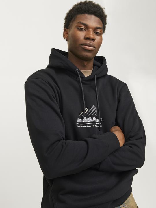 Produktbild Jack & Jones Jcolima Logo Sweat Hood Bfln (M)