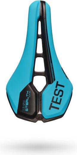 Image du produit PRO Selle de test Stealth Curved Performance, bleu, châssis en acier inoxydable, 142mm