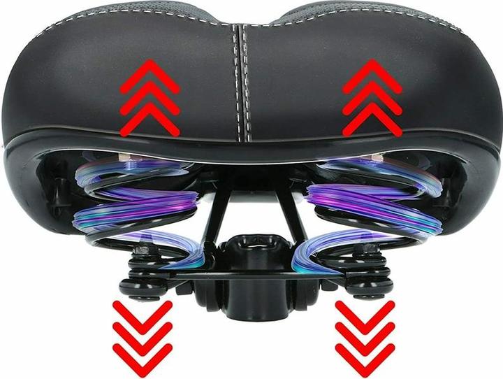 Actual product image Dunlop Bicycle saddle