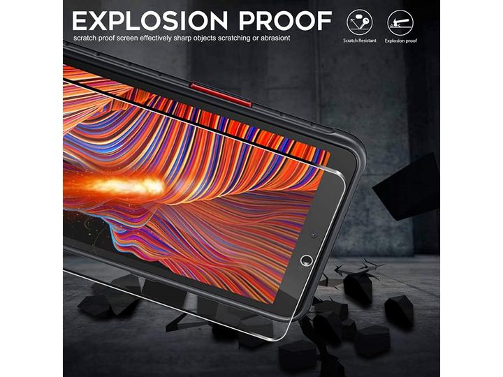 Produktbild Screenguard Samsung Galaxy XCover 5 Panzerglas Schutzfolie Case Friendly Design (1 Stück, Samsung Galaxy Xcover 5)
