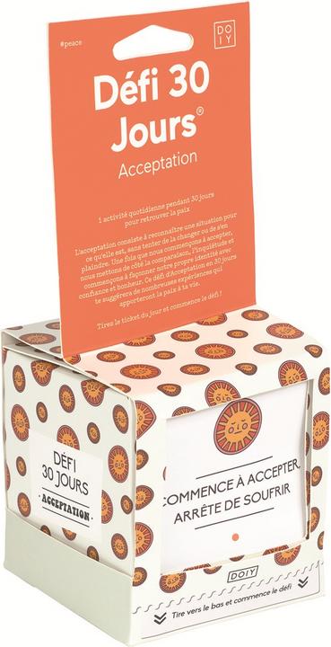 Produktbild Doiy Défi 30 jours " Acceptation" - Défi Boîte (Französisch)