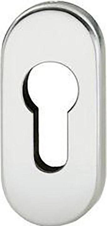 Actual product image FSB Key rosette 17 1757 stainless steel 6204 blind oval (Door handle)