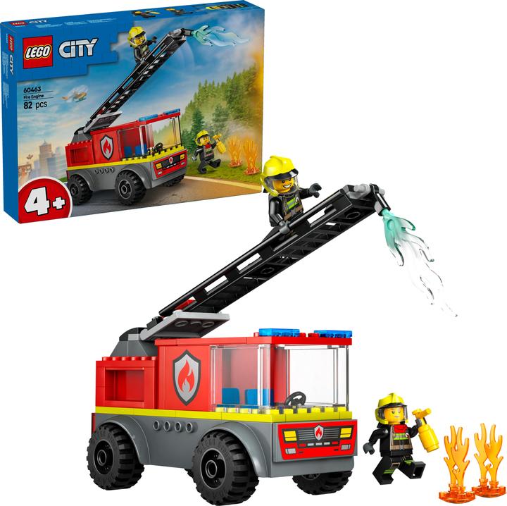 Produktbild LEGO Feuerwehrleiterfahrzeug (60463, LEGO City)
