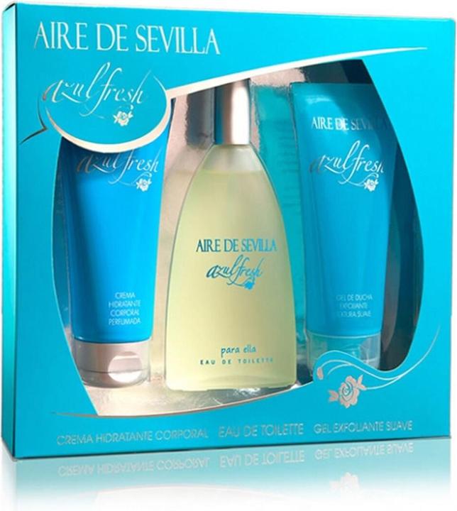 Immagine prodotto Aire de Sevilla Azul Fresh Eau De Toilette Spray 150ml Set 3 Piezas (Set per la cura del corpo)