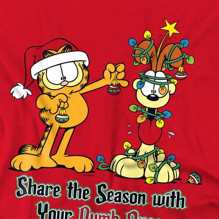 Immagine prodotto Garfield Share The Season Maglietta Uomo (4XL)