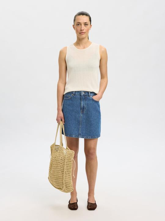 Actual product image Selected Femme High Waist Jeansrock (34)