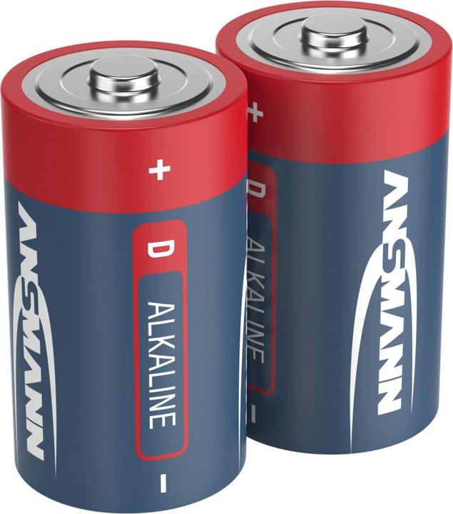 Actual product image Ansmann D LR 20 Red-Line (2 pcs., D, 16000 mAh)